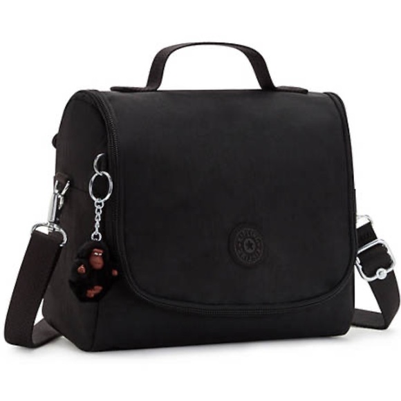 Kipling Kichirou Travel Lunch BAG with trolley sleeve. True black. - Picture 2 of 8
